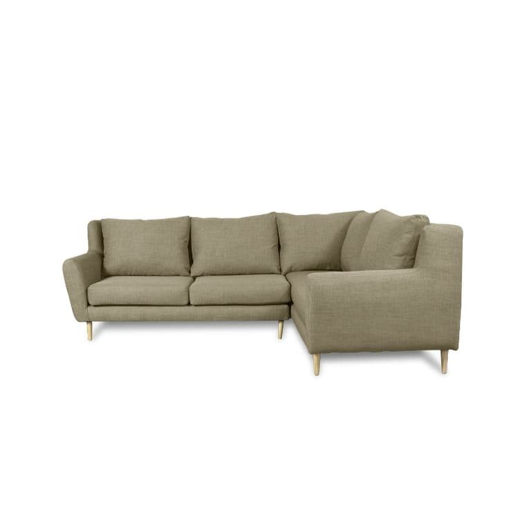 SECCIONAL LENORA CHENILLE TIPO LINO BEIGE