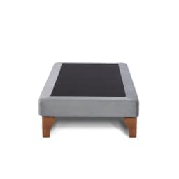 Base Europea Zen Tela Gris 1 Plaza