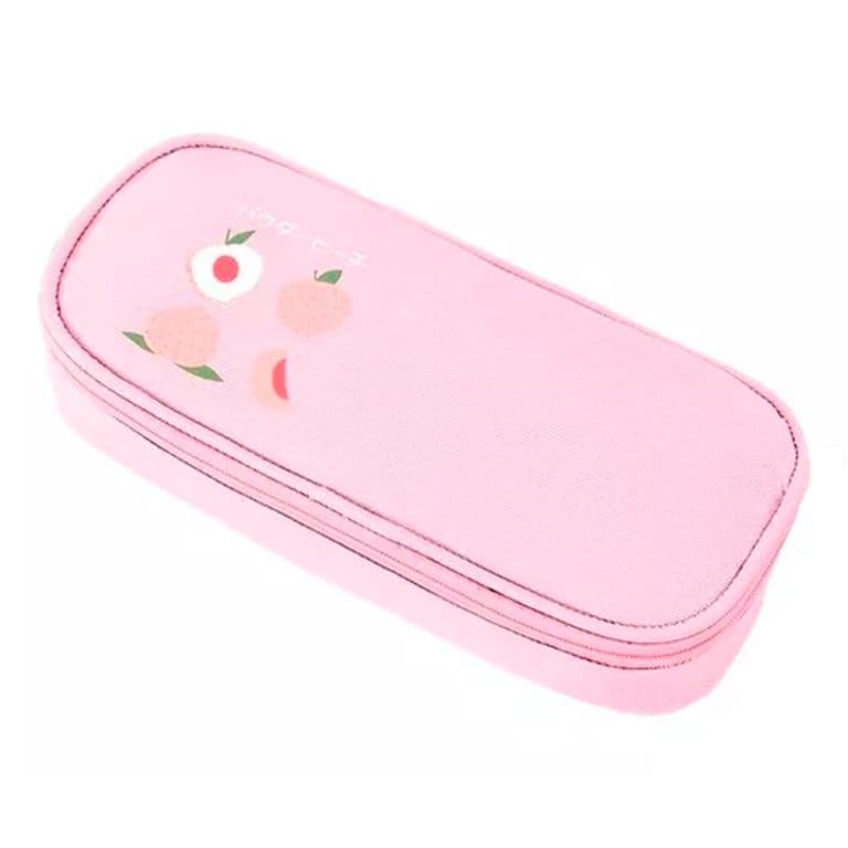 Estuche De Lapices Para Oficina Y Escuela Rosa