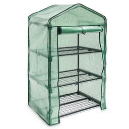 Mini invernadero vertical armable 3 bandejas 131 cms