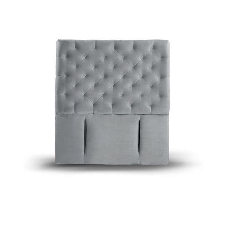 RESPALDO BRESCIA TELA GRIS 1 PZA