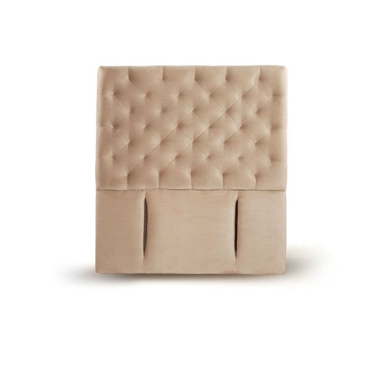RESPALDO BRESCIA TELA BEIGE 1 1/2 PZA