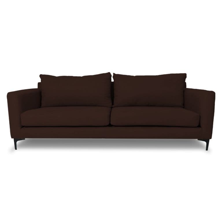 SOFA ALANNA FELPA CAFE 2 CUERPOS