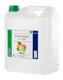Aceite De Masajes Citricos - Bidon 5 Litros
