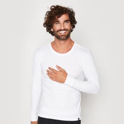 Camiseta Termica Manga Larga Blanco L