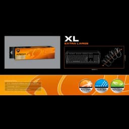 Mouse Pad Arena X Orange Gaming Extended Edition