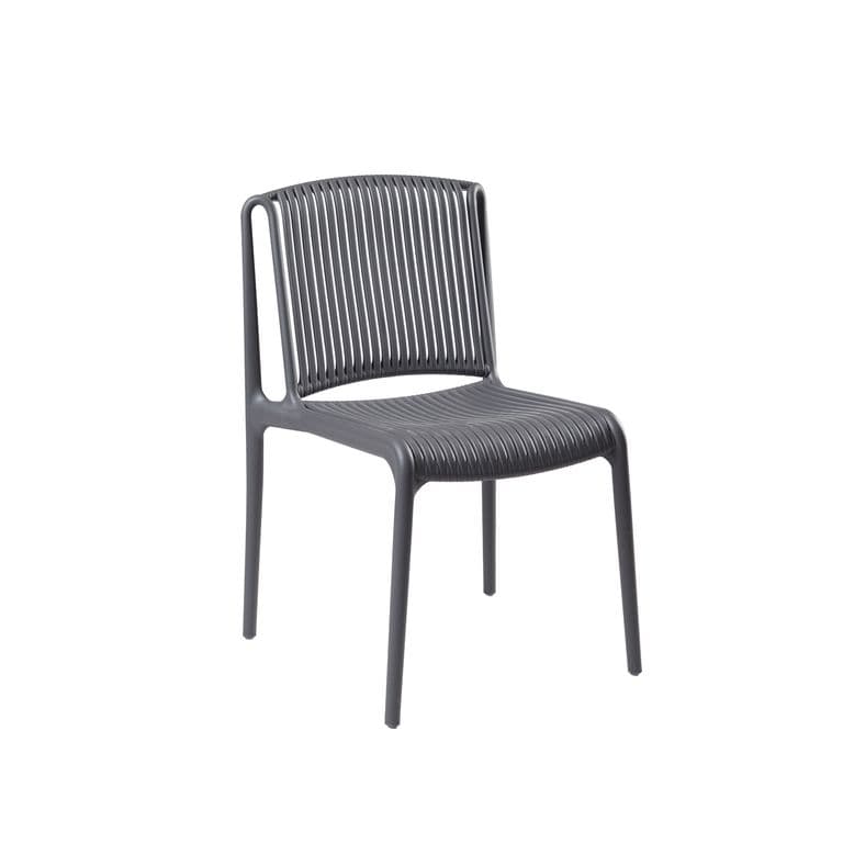 Silla de Terraza Padova Grafito