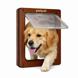 Puerta Abatible Para Perro Gato Mascota Extra Grande