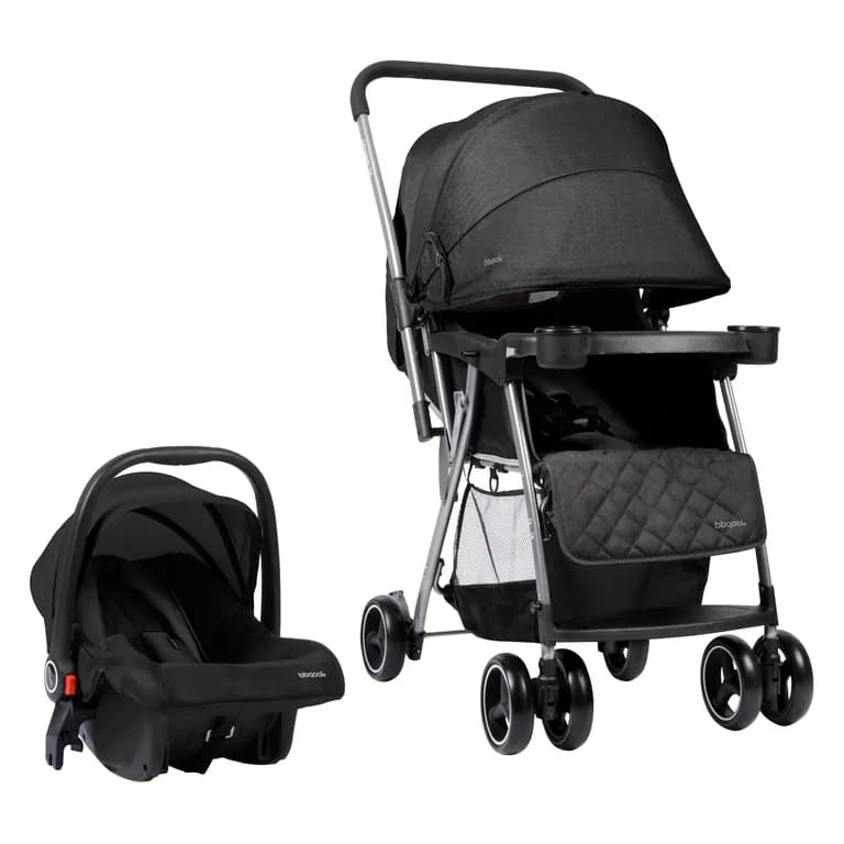 Coche Travel System Nitara Dark Gris Gris oscuro