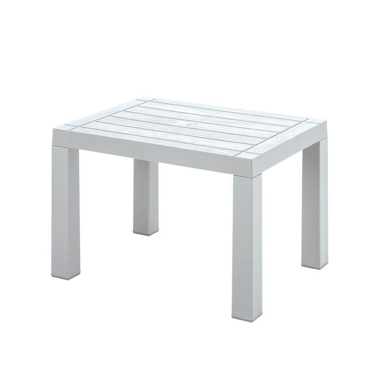 Mesa De Centro Terraza Gris 65x50 Cm Baru