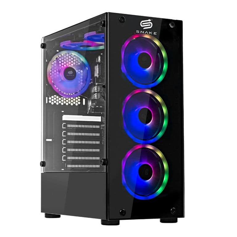 Pc Gamer Vibora Black V2 AMD Ryzen 5 5600GT, SSD 500GB, RAM 16 GB