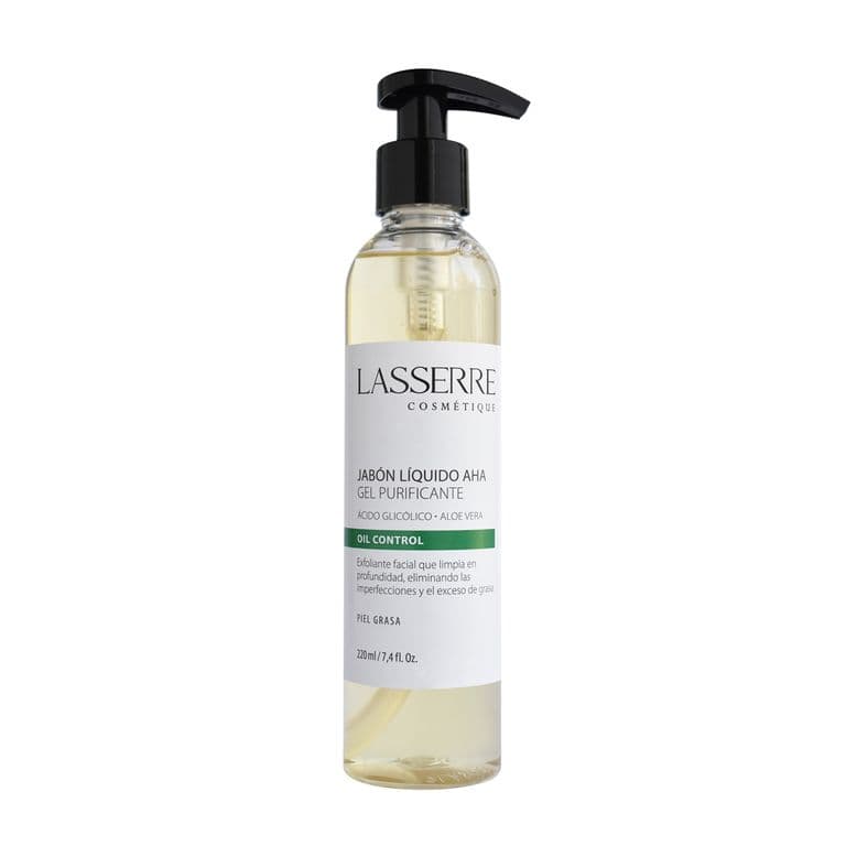 Jabon Liquido AHA 220 ml Lasserre Cosmetique