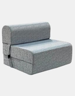 Sillon / Sofa Cama 65 Cm Brocato Densidad 18 Gris claro