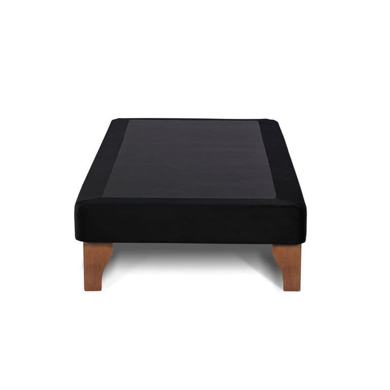 Base Europea Zen Tela Negro 1 Plaza