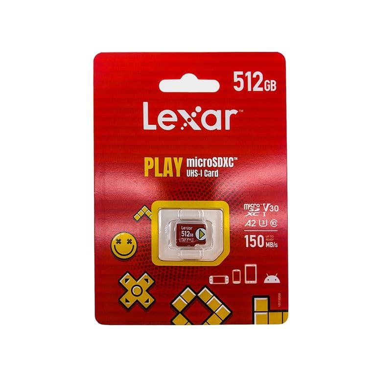 TARJETA DE MEMORIA PLAY MICRO SDXC 512GB 150MB V10 SADAP 12179-3