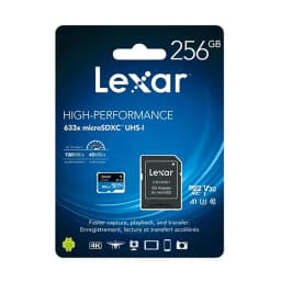 MEMORIA MICRO SDXC 256GB 633X 11972