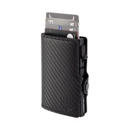 Billetera Hombre Tarjetero Pop-up Bloqueo Rfid - Negro Negro TALLA UNICA