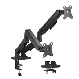 Brazo Soporte Doble Para 2 Monitores Escritorio Gas