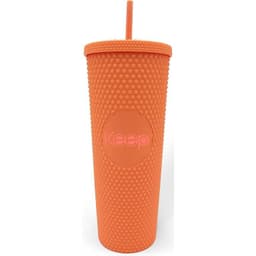 Vaso Tumbler Venti Con Bombilla 710ml Naranja - Naranjo