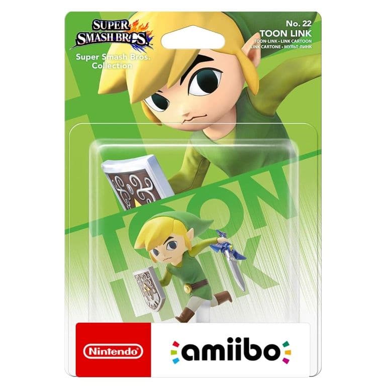 Amiibo Toon Link Super Smash Bros