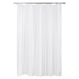 Forro Cortina de Bano ducha Medida Especial color blanco 180 x 220 cms