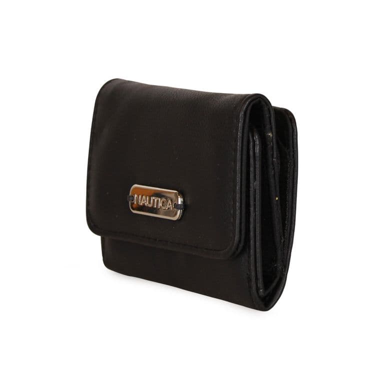 Billetera de mujer Sidney negra Negro TALLA UNICA