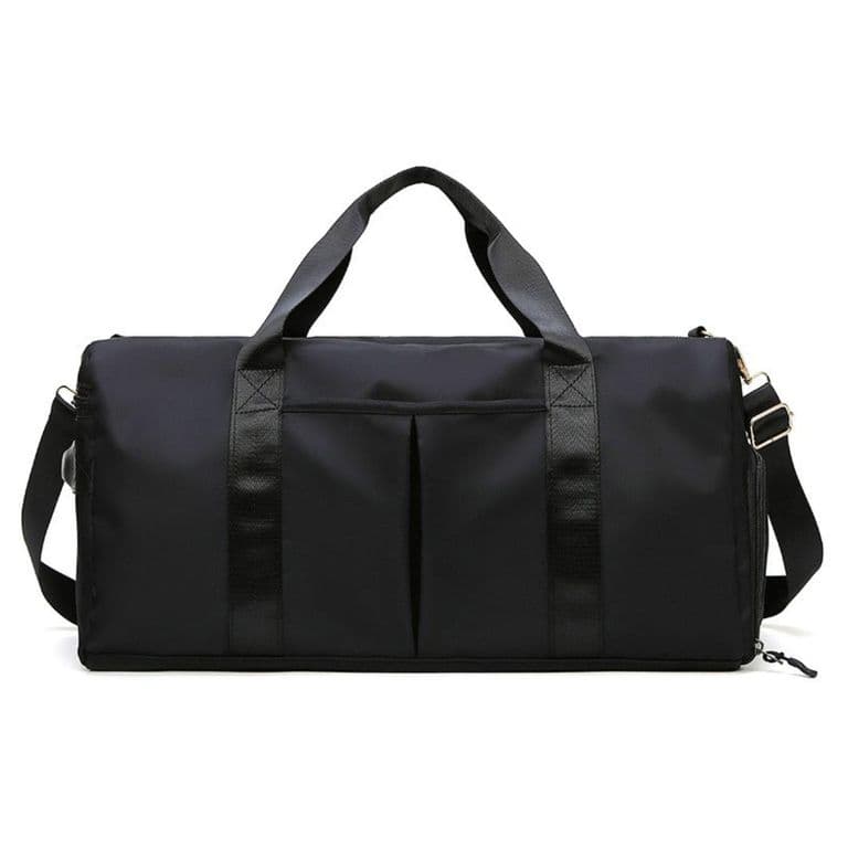 Bolso Duffel Viaje Deportivo Gimnasio Fitness 35L Negro Negro TALLA UNICA