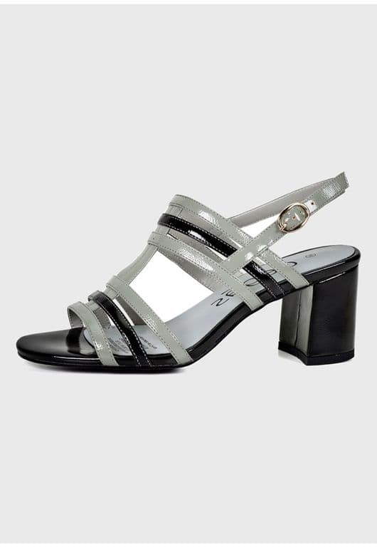 Sandalia Cuero Manuela Negro Negro 35