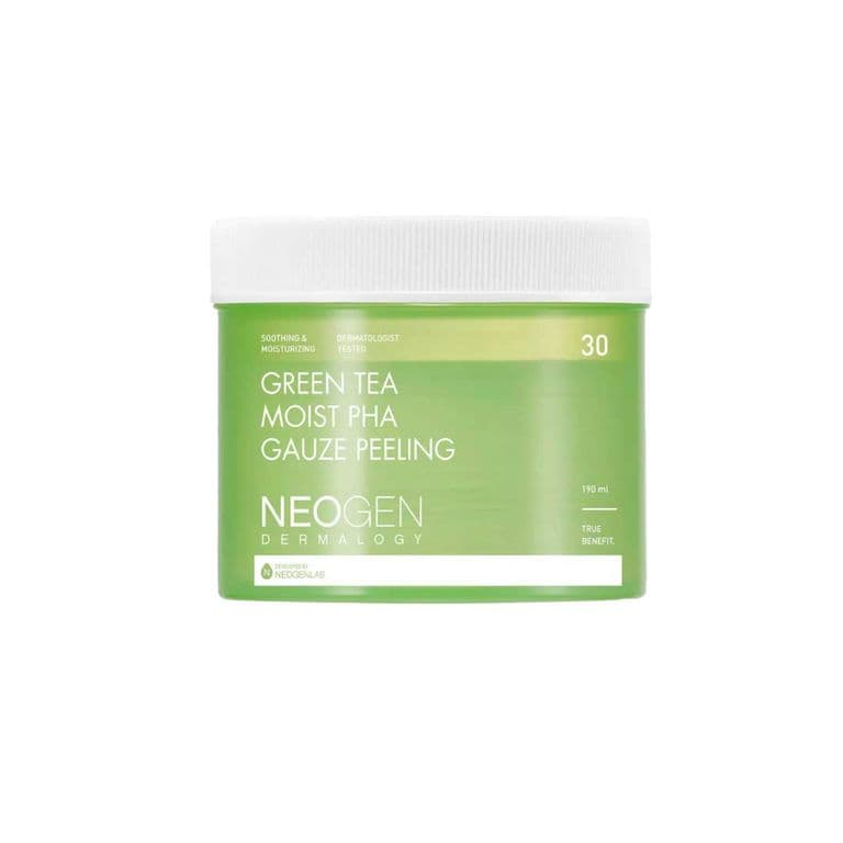Discos exfoliantes Te Verde PHA Cosmetica Coreana