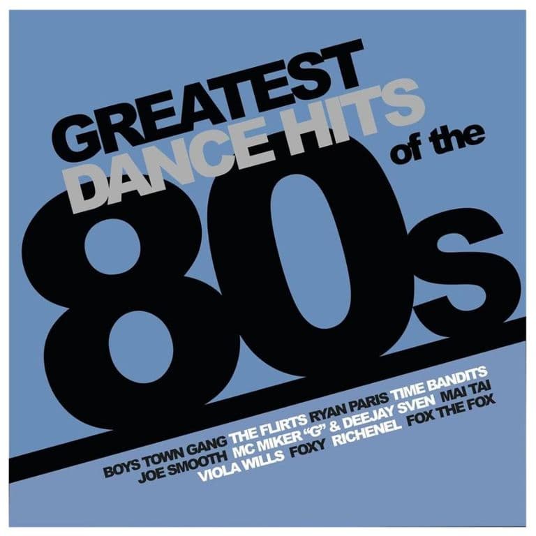 GREATEST DANCE HITS OF THE 80S-VARIOUSBLUE VINYL- VINILO