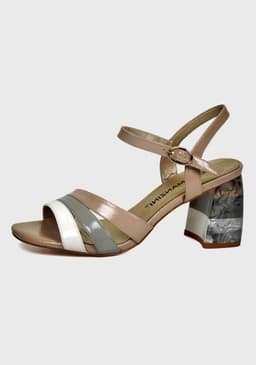 Sandalia Vintier Beige Beige 35