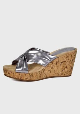 Sandalia Iballa Plateado Plateado 37