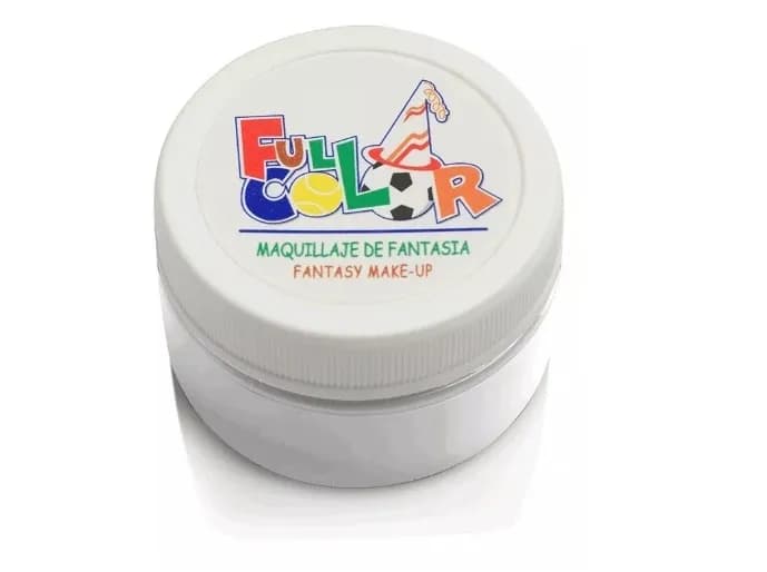 Pintura - Maquillaje Pote Blanco De Cuerpo Y Cara Full Color.