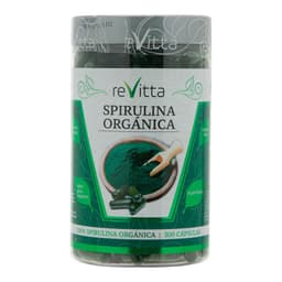 SPIRULINA ORGANICA 300 CAPSULAS - Revitta