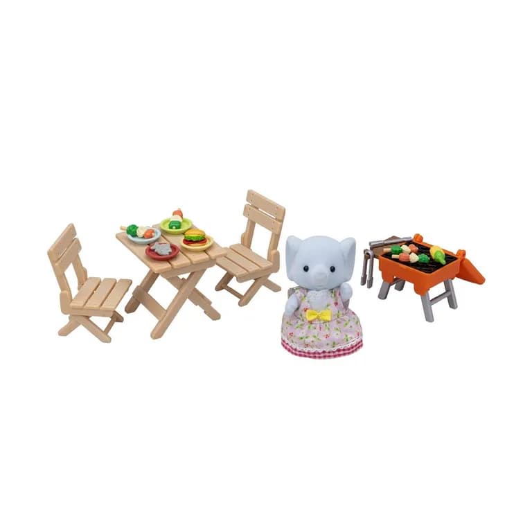 Set barbacoa Miriam Elefante figuras