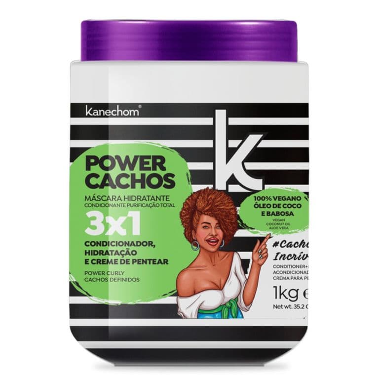 Mascara Capilar 3 En 1 Power Cachos 1 Kg.