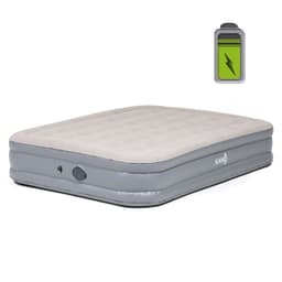 Colchon Inflable Electrico Con Bateria Doble Altura