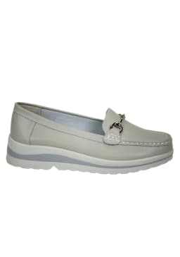 Mocasin Margy Gris Gris 40