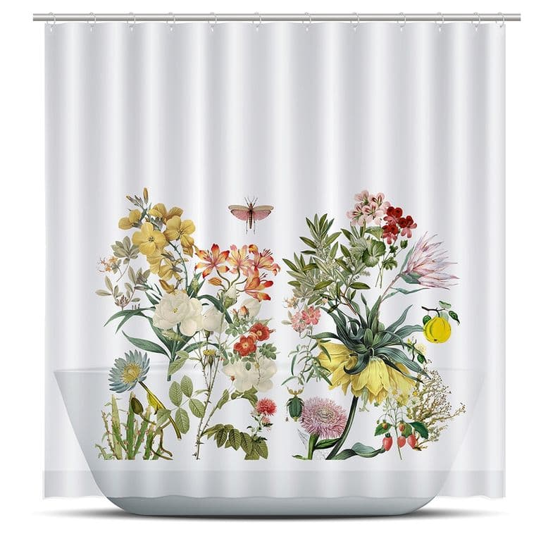Cortina de Bano Botanica -
