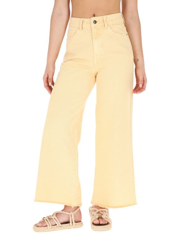 Pantalon Jeans Toromiro Mujer Buffalo Amarillo 34
