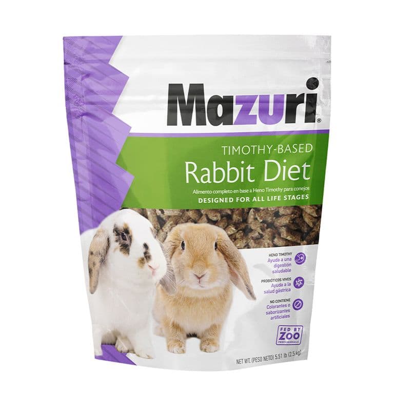 Alimento Conejo Timothy 2,5 Kg