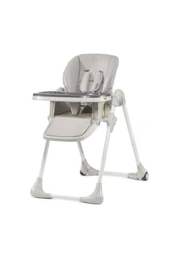 Silla de comer plegable YUMMY Gris Gris claro
