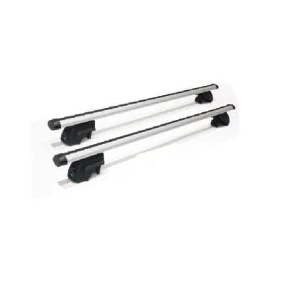 Barra Porta Equipaje Universal para Barras Laterales Pegadas a Techo Kia 120 cms + Llave