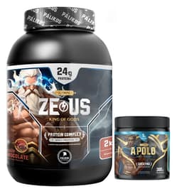 PACK WARRIOR Proteina Zeus COMPLEX 2kg Chocolate Creatina Apolo 300g.