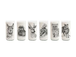 Fauna Chilena - Juego de 6 vasos