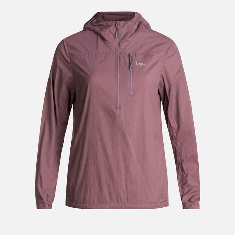 Chaqueta Mujer Spry WindBreaker 14 Zip Hoody Jacket Morado Morado XS