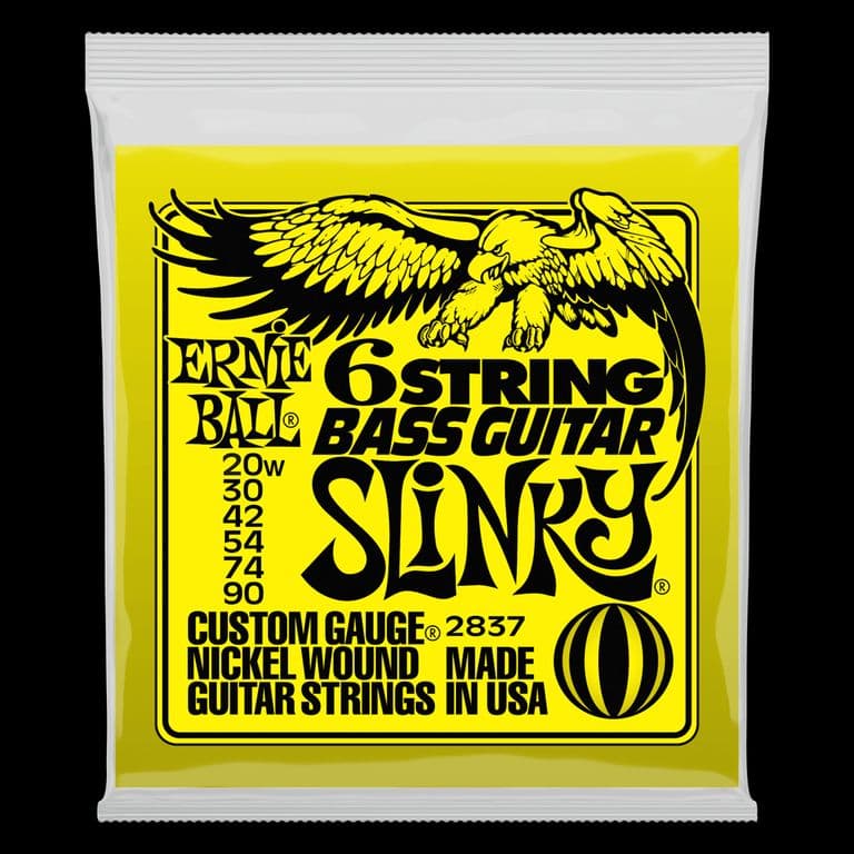 Cuerdas Bajo Electrico de 6 Slinky 20w-90 2837