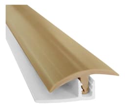 Cubrejunta Doble Superior Beige 40x8 Mm 1 Mt 10 Un