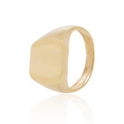 Anillo de Oro 18kt Modelo Sello Amarillo 10