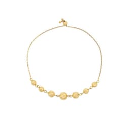 Pulsera de Oro 18kt Facetada Amarillo 21